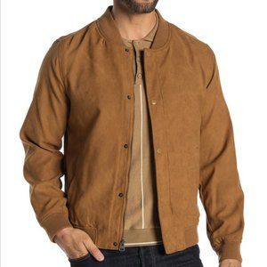 Levi's Faux Suede Varsity Bomber Jacket